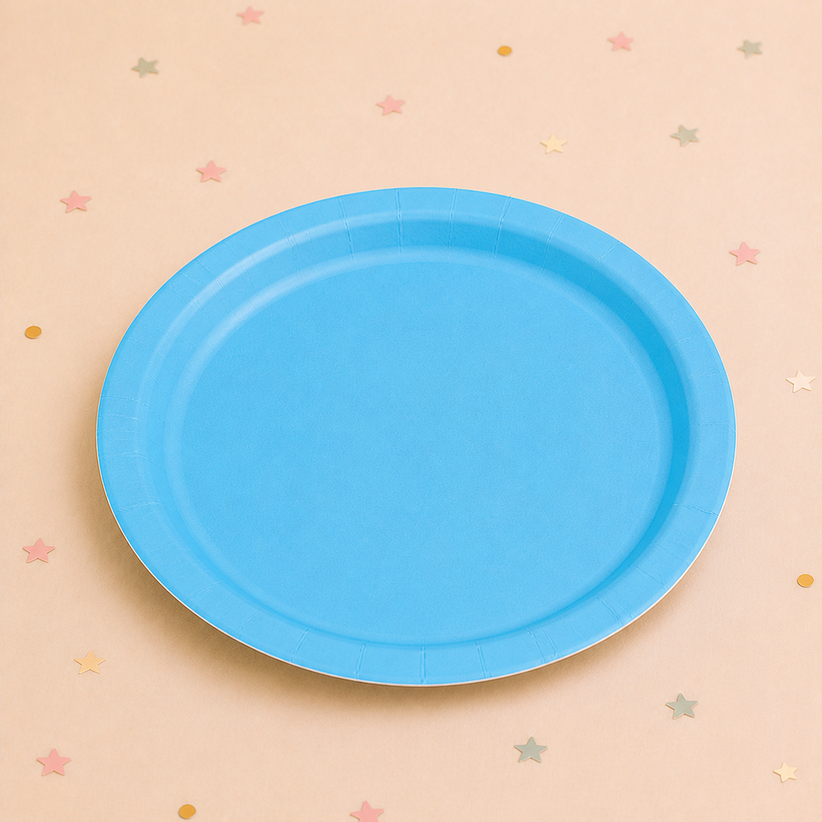 Pale Blue Plates 23cm x 8 by Pickit Parties