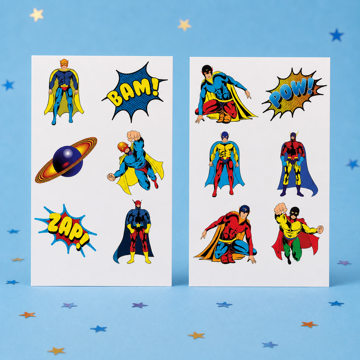 Superhero Tattoos by Pickit Parties
