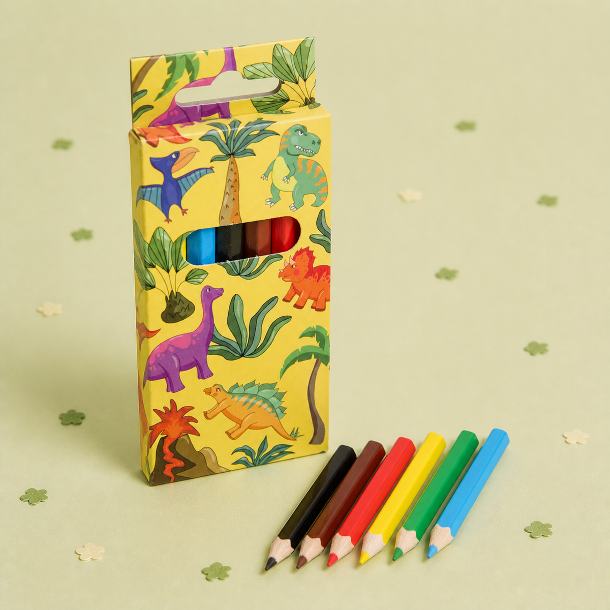 Dinosaur Colouring pencils by Pickit Parties