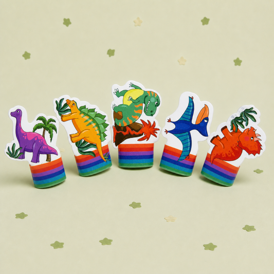 Dinosaur Finger Puppet by Pickit Parties