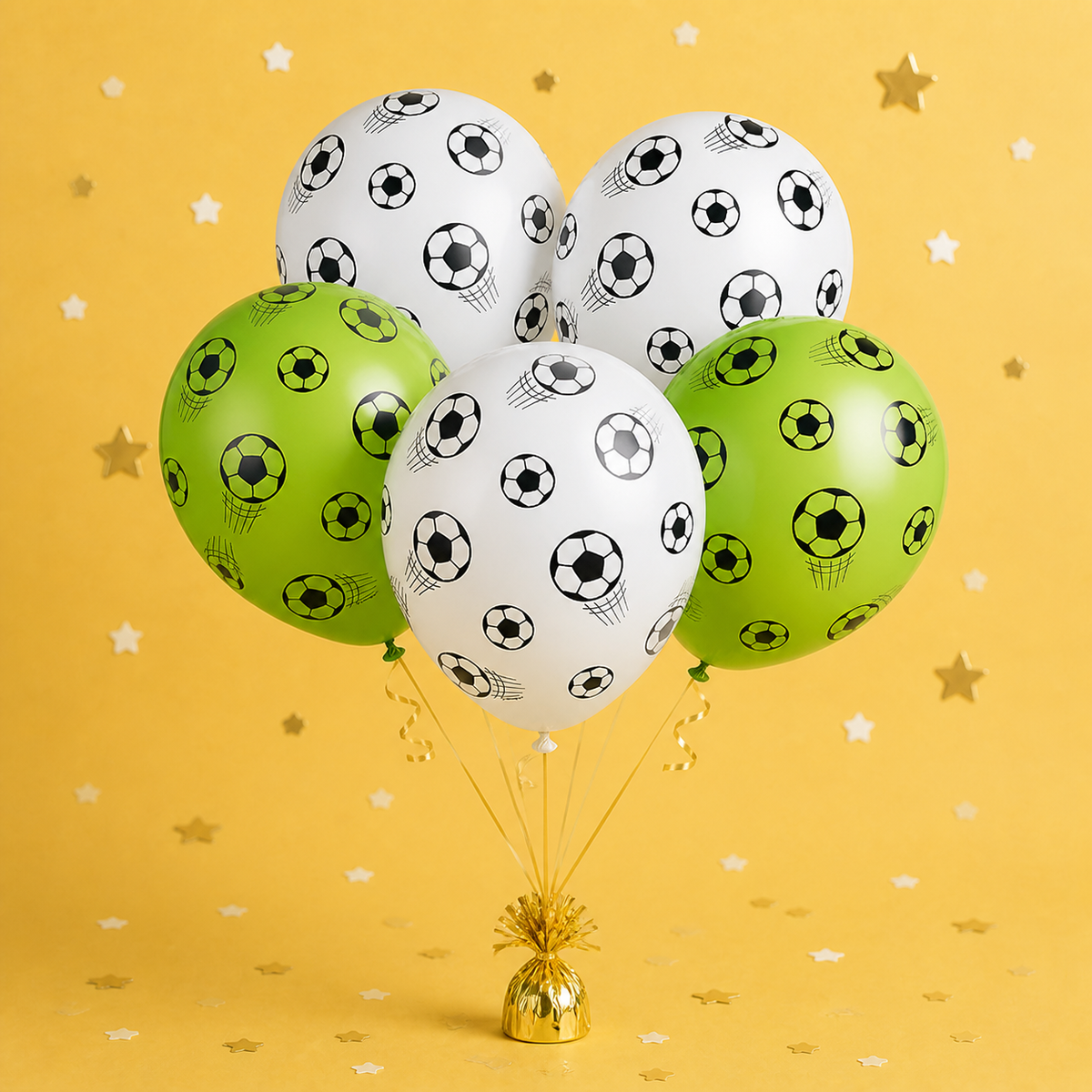 Football Latex Balloons by Pickit Parties