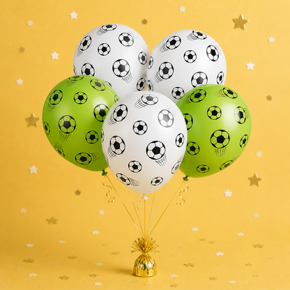 Football Latex Balloons by Pickit Parties