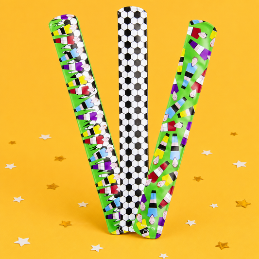 Football snap bracelet by Pickit Parties
