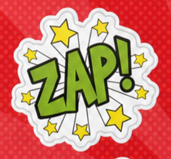 Superhero Stickers – 12 Comic Sound-Effect Stickers - additional view 2