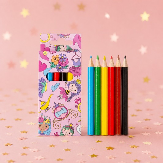 Princess Colouring pencils by Pickit Parties