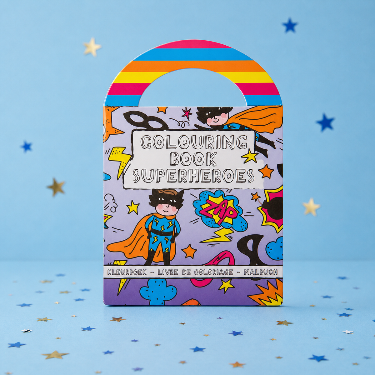Superhero Colouring & Stickers by Pickit Parties