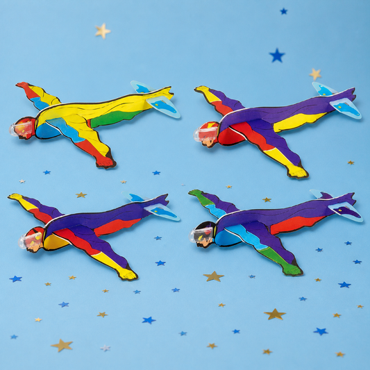 Superhero Glider by Pickit Parties