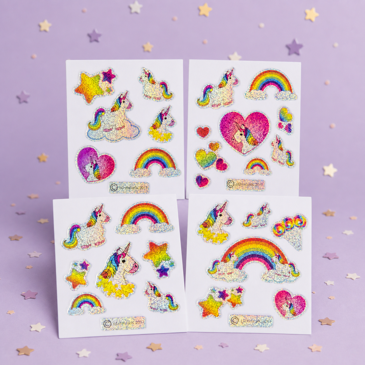 Unicorn Stickers by Pickit Parties
