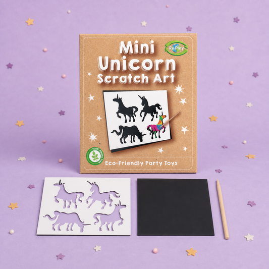 Eco Unicorn Mini Scratch Art by Pickit Parties