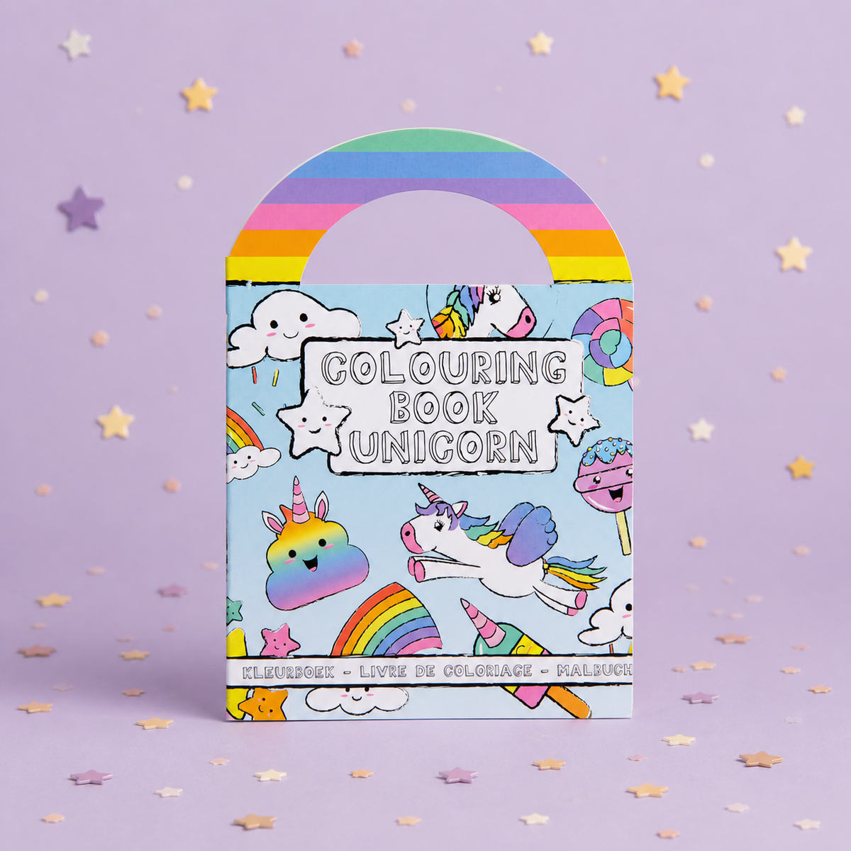 Unicorn Colouring & Stickers by Pickit Parties