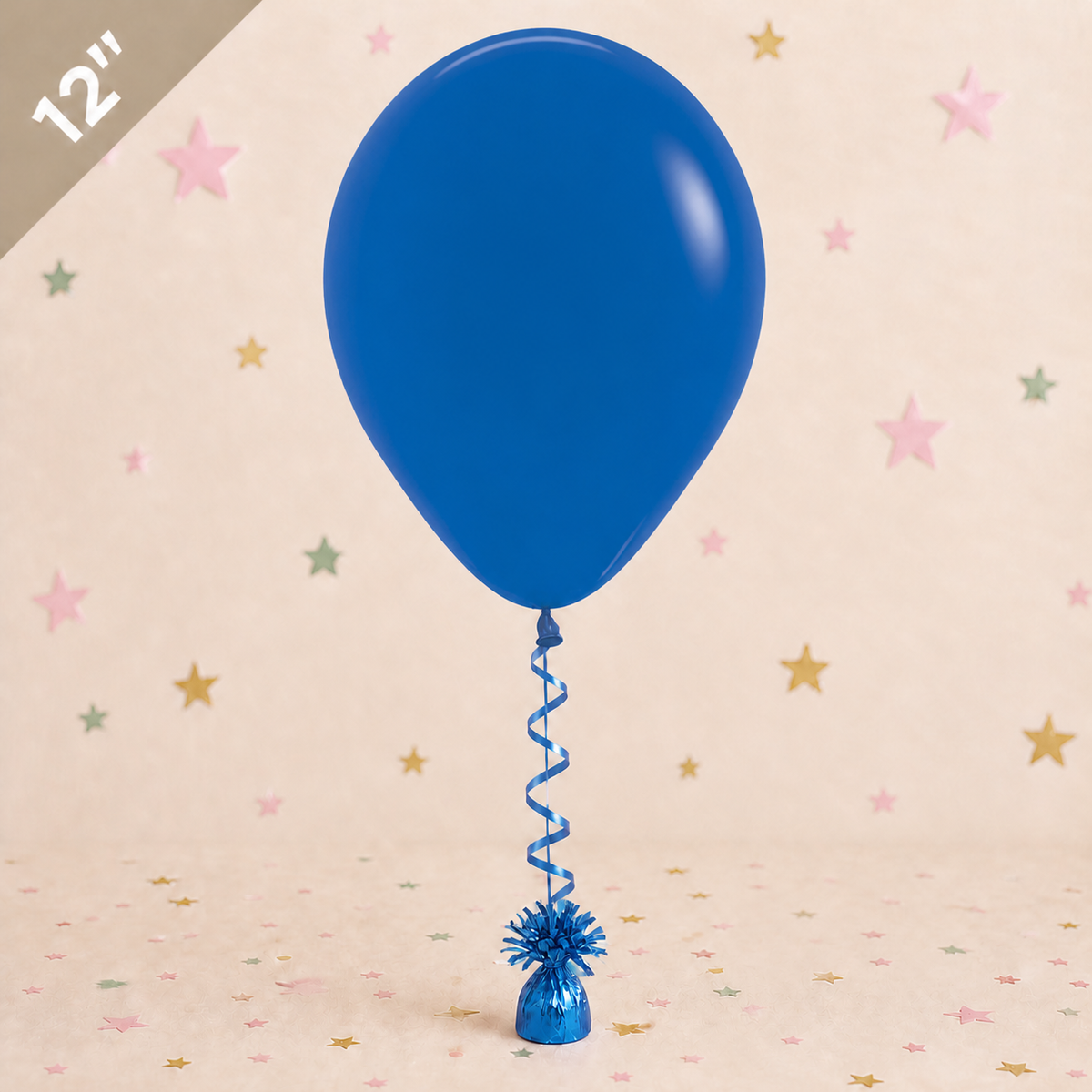 12" Latex Balloon - Blue by Pickit Parties