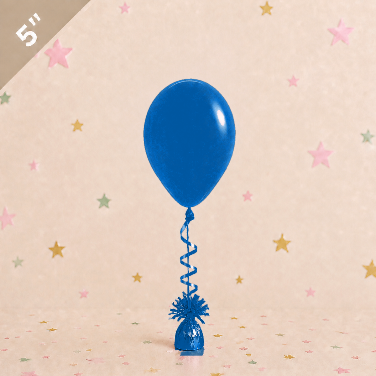 5" Latex Balloon - Blue by Pickit Parties