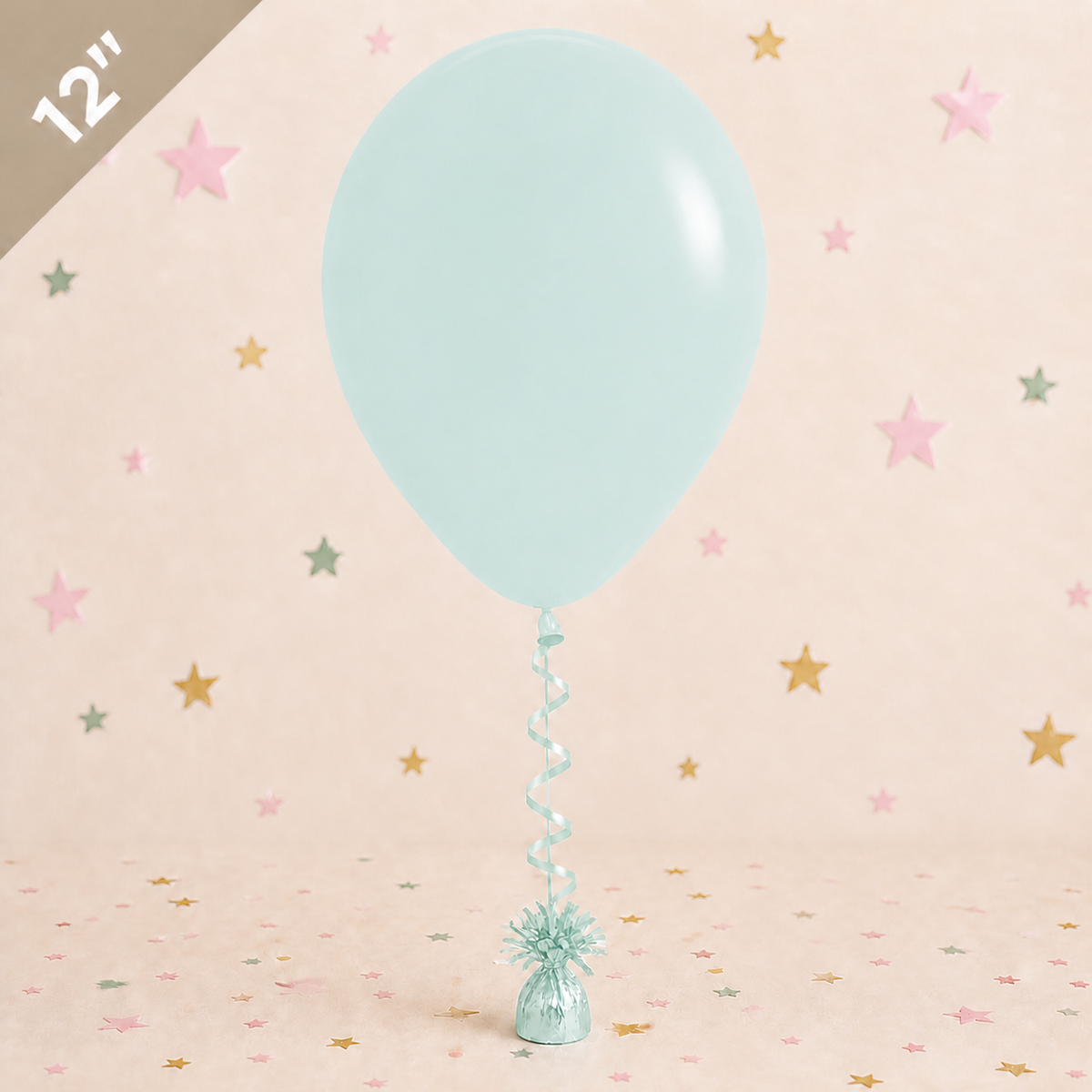 12" Latex Balloon - Pastel Green by Pickit Parties