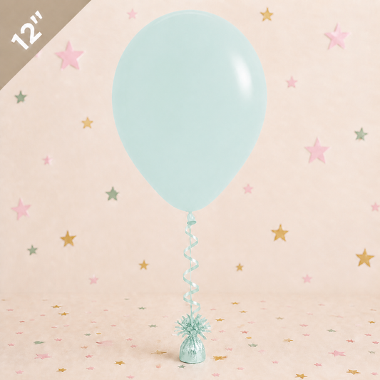 12" Latex Balloon - Pastel Green by Pickit Parties
