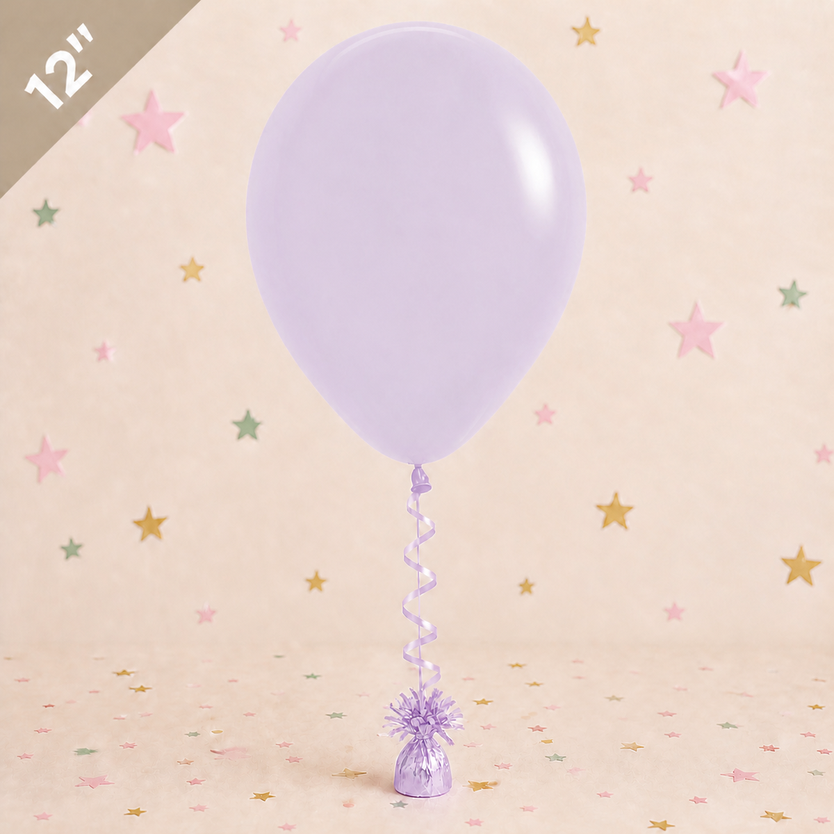 12" Latex Balloon - Pastel Lilac by Pickit Parties