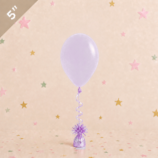 5" Latex Balloon - Pastel Lilac by Pickit Parties