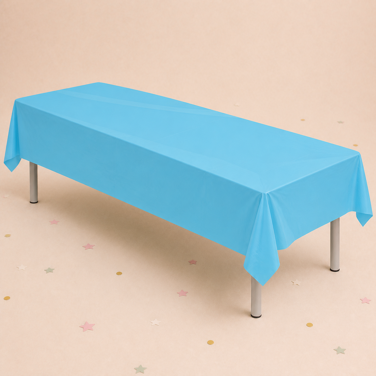 Tablecover 137cm x 274cm  - Pale Blue by Pickit Parties