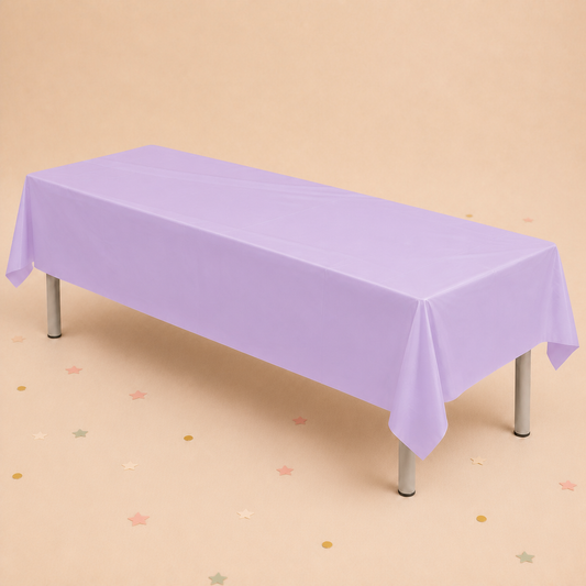 Tablecover 137cm x 274cm  - Pale Purple by Pickit Parties
