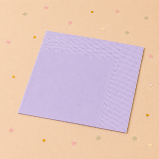 Pale Purple Napkins x 16 by Pickit Parties