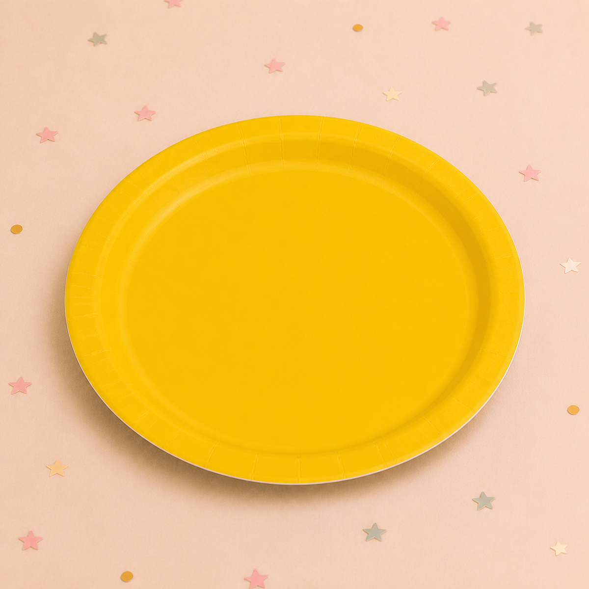 Yellow Plates 23cm x 8