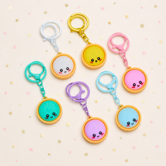 Mini Dumpling Key Chain by Pickit Parties