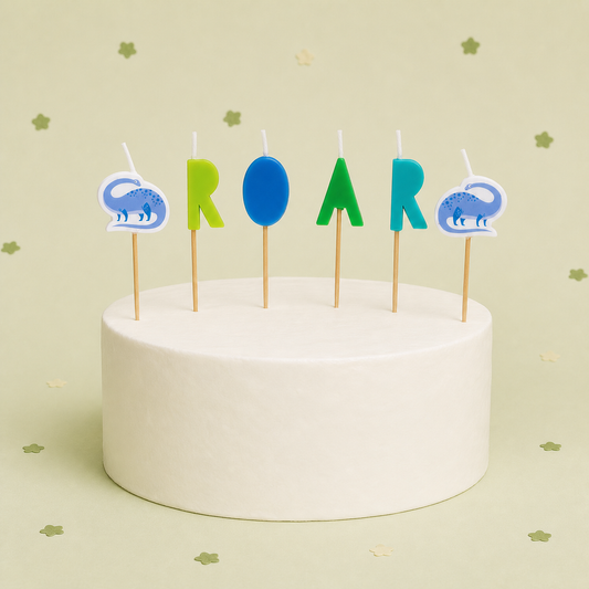 Dinosaur ROAR Candles by Pickit Parties