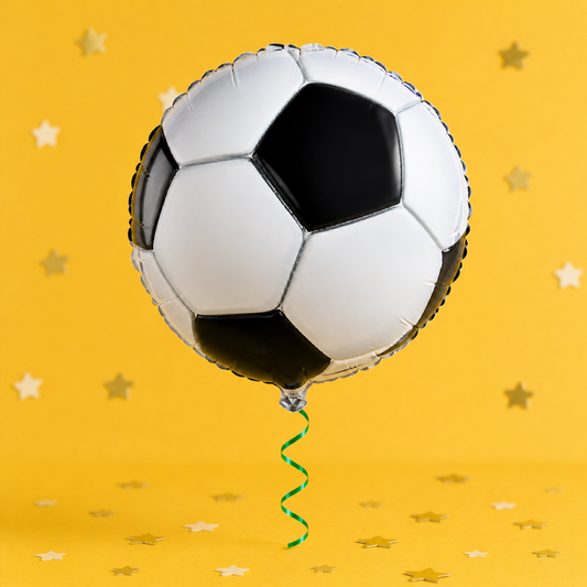 Football Foil Balloon by Pickit Parties