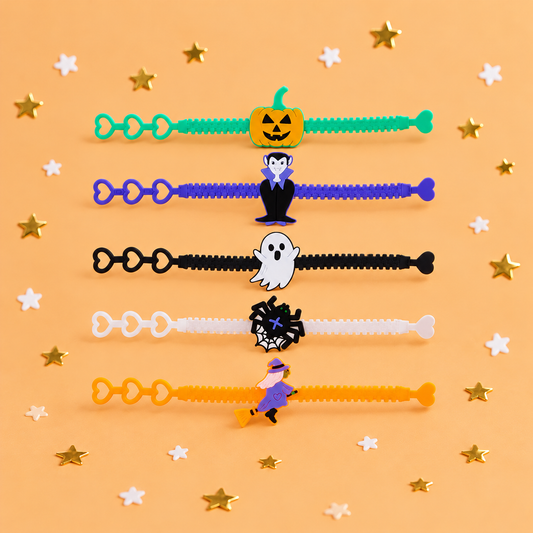 Halloween Rubber Bracelet 19cm by Pickit Parties