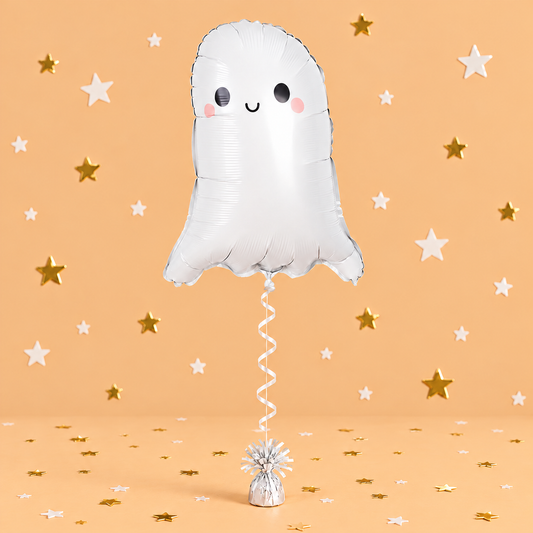 19in Ghost Foil Balloon by Pickit Parties