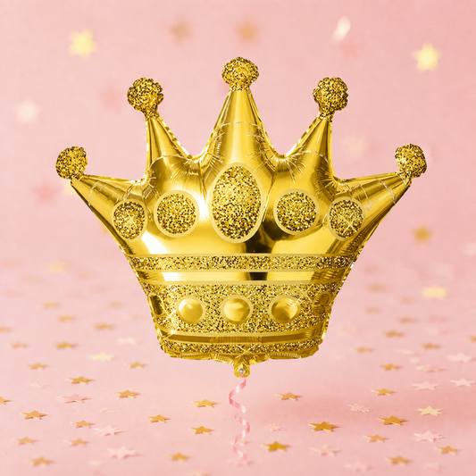 Princess Crown foil balloon by Pickit Parties