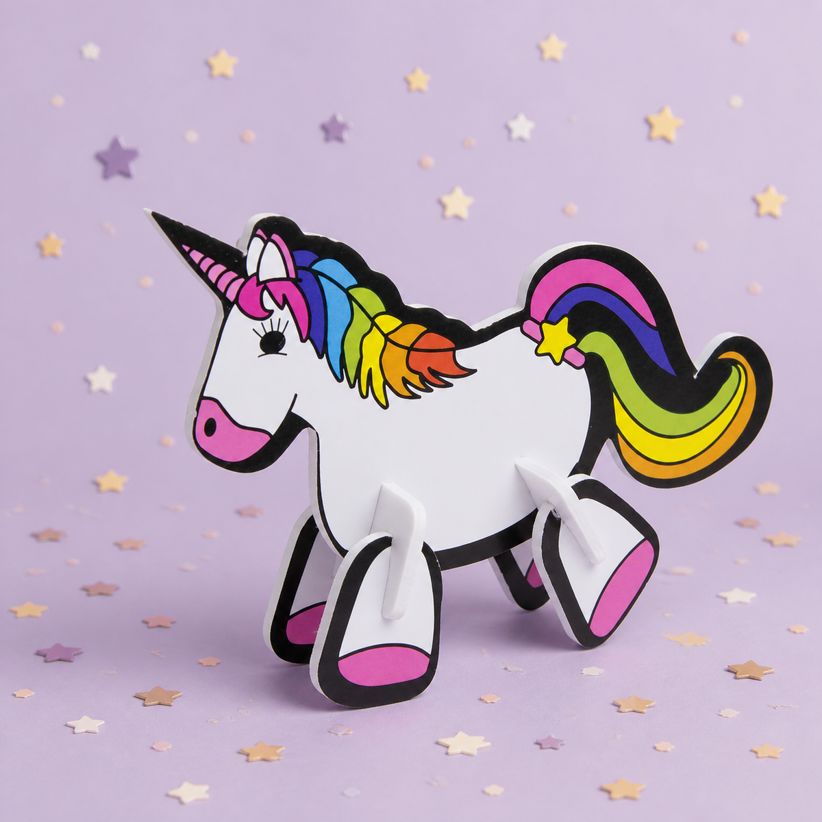 3D Unicorn Puzzle by Pickit Parties