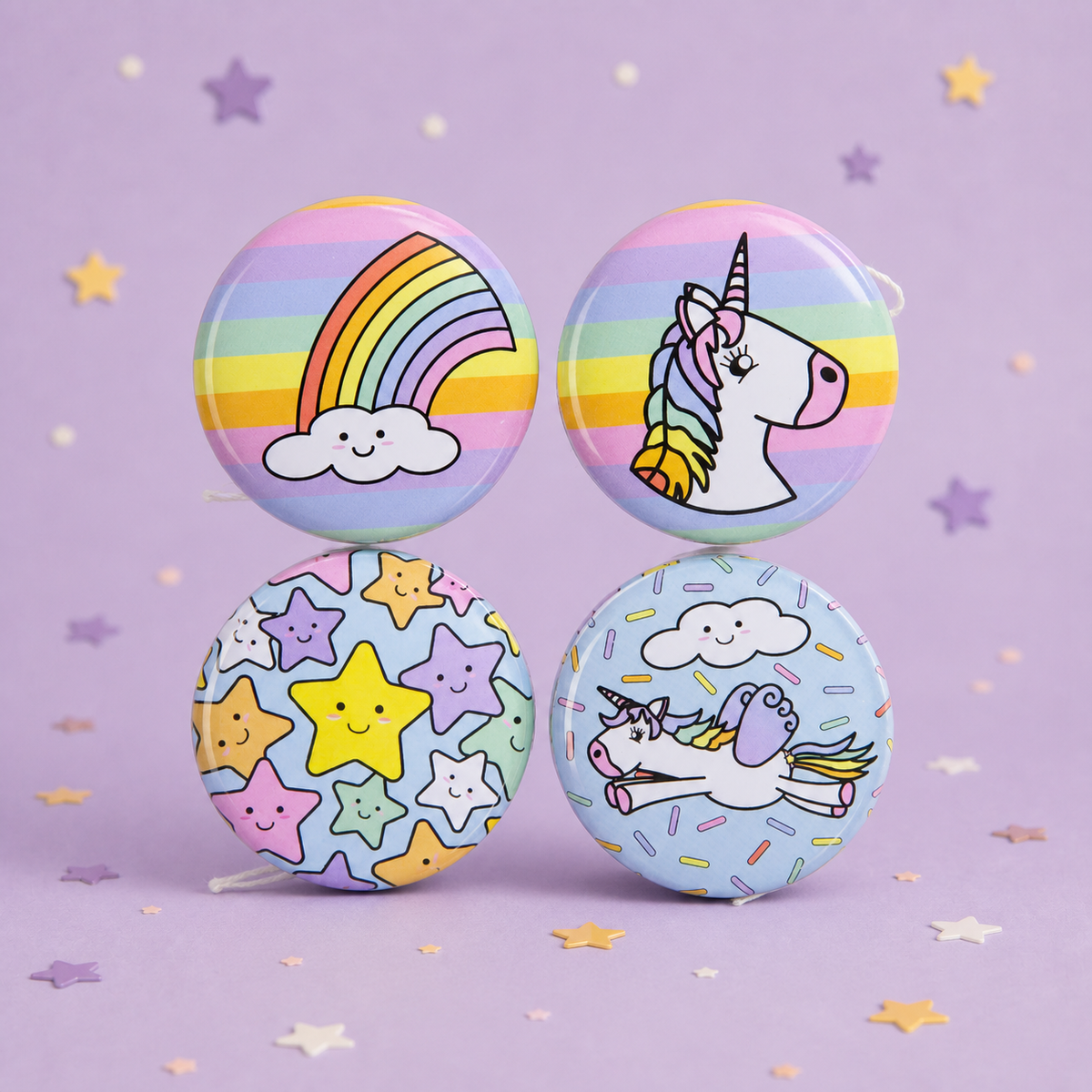 Unicorn Metal Yoyo by Pickit Parties