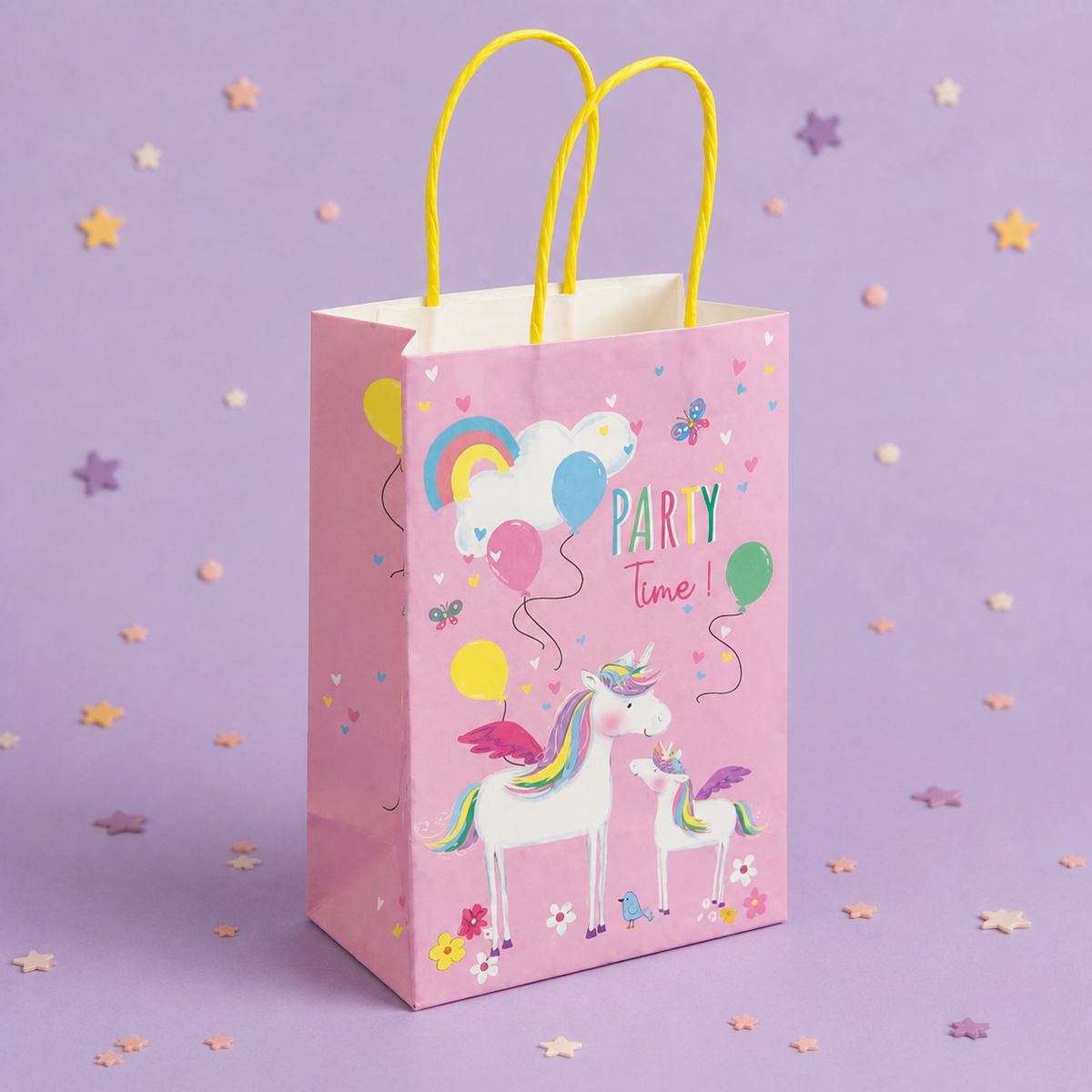 Unicorn Party Bag Pink by Pickit Parties