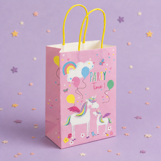 Unicorn Party Bag Pink by Pickit Parties